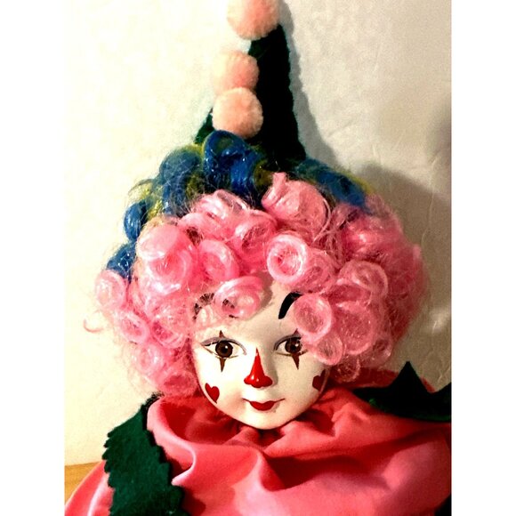 Vintage Creepy Clown Porcelain Scary Coulrophobia Halloween Poltergeist Horror - Picture 5 of 11